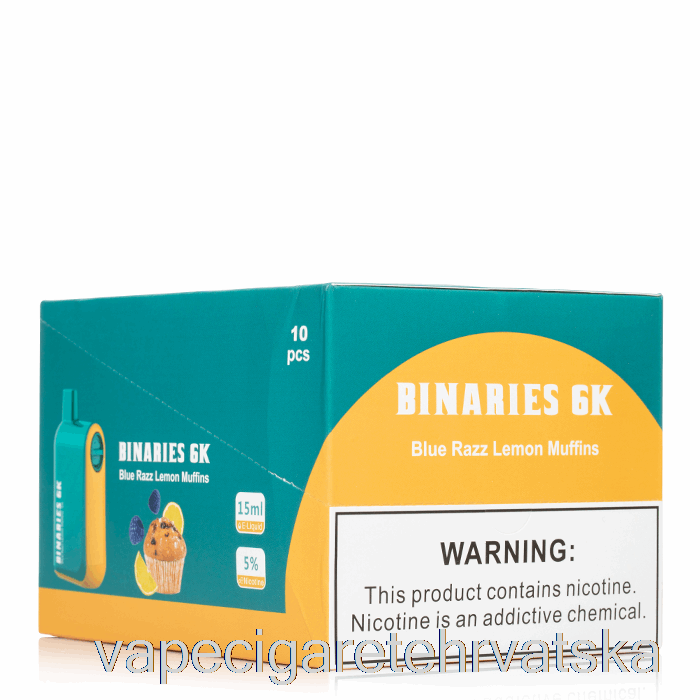 Vape Cigarete [paket Od 10] Horizon Binaries 6k 6000 Za Jednokratnu Upotrebu